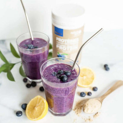 Nature Zen Essentials - Organic Plant-Based Blueberry-Açaï Protein Powder Smoothie