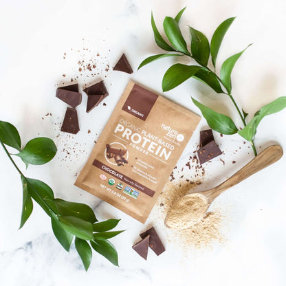 Nature Zen Essentials - Organic Plant-Based Protein Powder - Chocolate