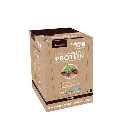 Nature Zen Essentials - Organic Plant-Based Coffee Protein Powder (travel box)